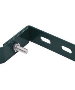 vidaXL Wand hoekverbinding 10 sets groen