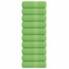vidaXL Washandjes FROGN 10 st 30x30 cm 360 g/m² appelgroen