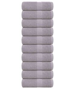 vidaXL Washandjes FROGN 10 st 30x30 cm 360 g/m² grijs