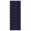 vidaXL Washandjes FROGN 10 st 30x30 cm 360 g/m² marineblauw