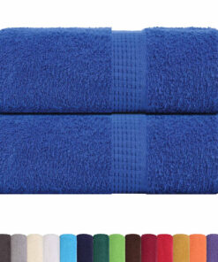 vidaXL Washandjes FROGN 2 st 30x30 cm 360 g/m² blauw