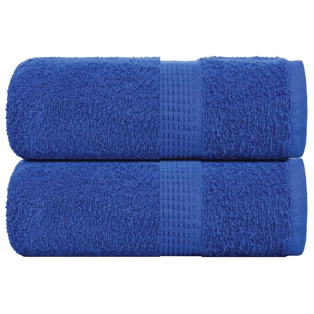 vidaXL Washandjes FROGN 2 st 30x30 cm 360 g/m² blauw