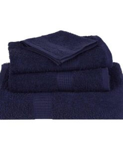 vidaXL Washandjes FROGN 2 st 30x30 cm 360 g/m² marineblauw