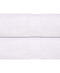 vidaXL Washandjes FROGN 2 st 30x30 cm 360 g/m² wit