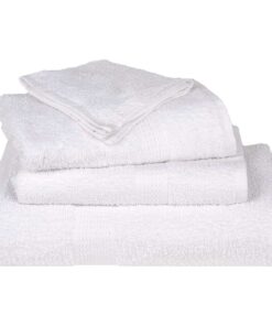 vidaXL Washandjes FROGN 4 st 15x21 cm 360 g/m² wit