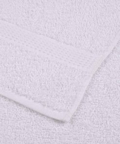 vidaXL Washandjes FROGN 4 st 15x21 cm 360 g/m² wit