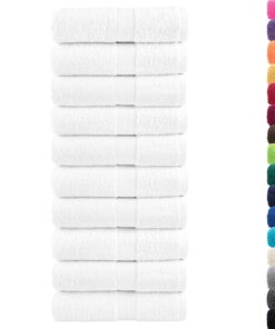 vidaXL Washandjes SOLUND 50 st hoogwaardig 600 g/m² 15x21 cm