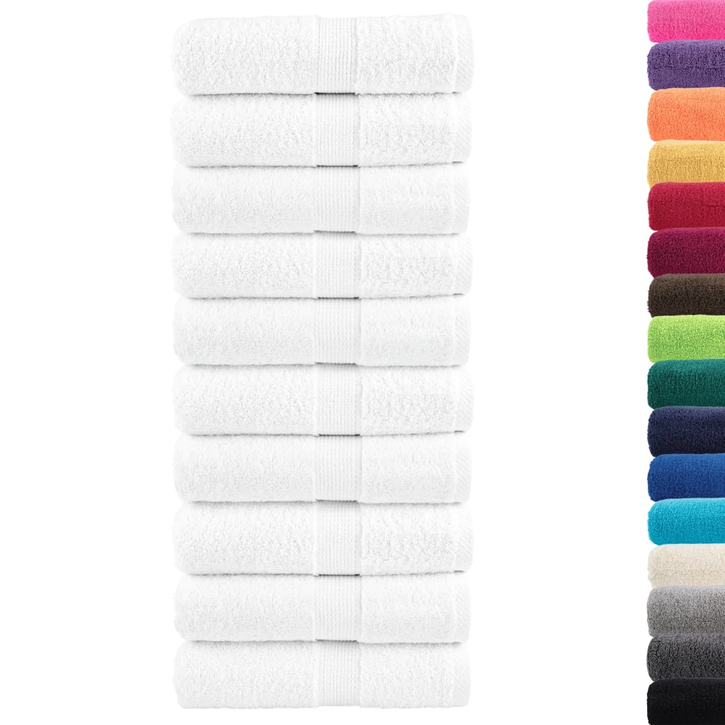 vidaXL Washandjes SOLUND 50 st hoogwaardig 600 g/m² 15x21 cm