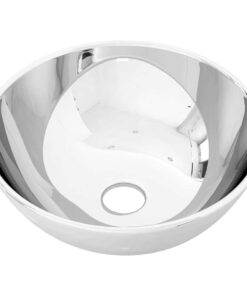 vidaXL Wastafel 28x10 cm keramiek zilverkleurig