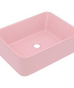 vidaXL Wastafel 41x30x12 cm keramiek matroze