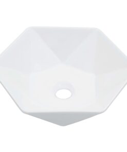 5x12 cm keramiek wit