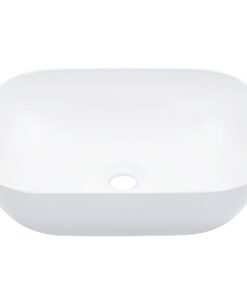 5x32x13 cm keramiek wit