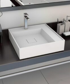 vidaXL Wastafel 50x50x12