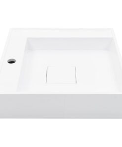 3 cm mineraal gegoten/marmer gegoten wit