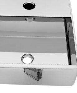 5 cm keramiek zilverkleurig