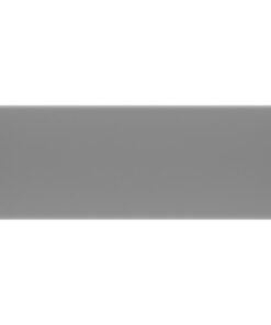 vidaXL Wastafel met overloop vierkant 41x41 cm keramiek mat lichtgrijs