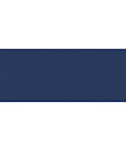 vidaXL Wastafel met overloop vierkant 41x41cm keramiek mat donkerblauw