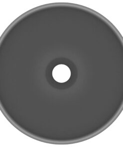 vidaXL Wastafel rond 32