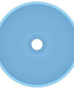 vidaXL Wastafel rond 32