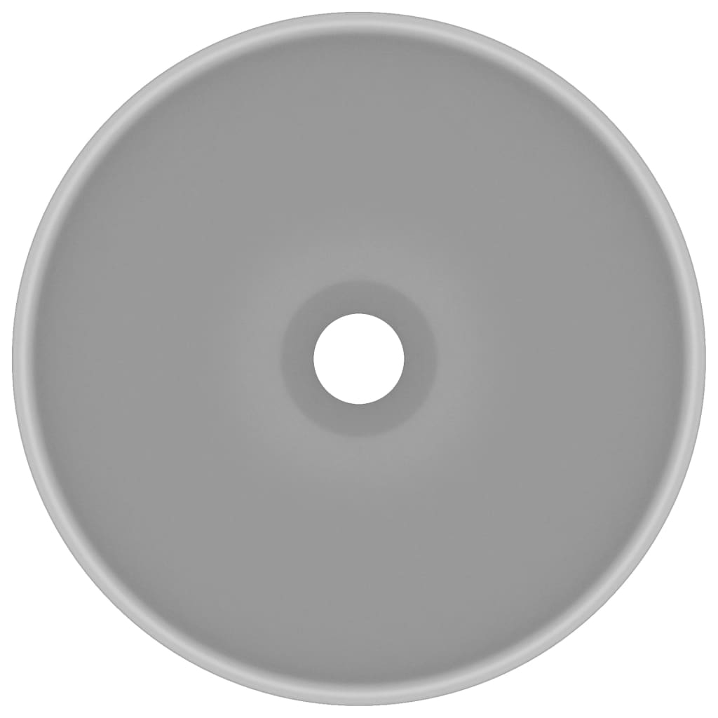 vidaXL Wastafel rond 32