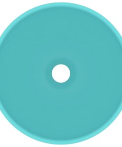 vidaXL Wastafel rond 32