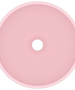 vidaXL Wastafel rond 32