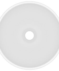 vidaXL Wastafel rond 32