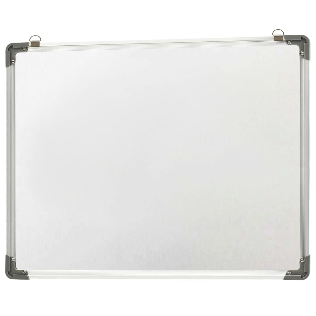 vidaXL Whiteboard magnetisch 70x50 cm staal wit - Afbeelding 4