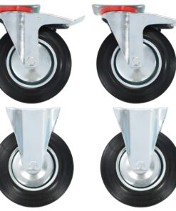 vidaXL Wielen 4 st 200 mm