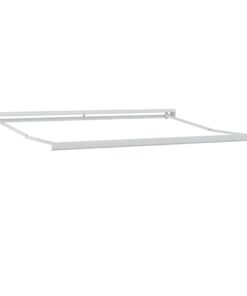 vidaXL Zijde Frame Wit 350 x 250 cm Aluminium