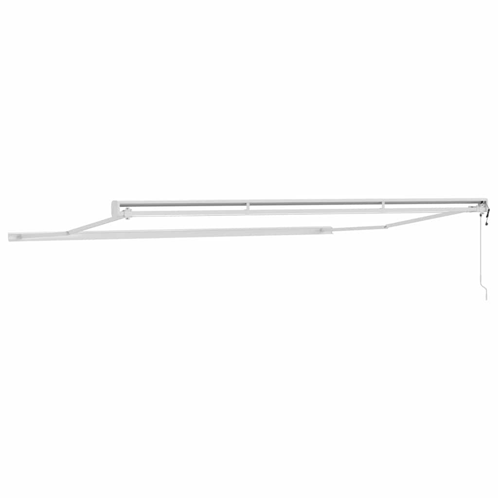 vidaXL Zijde Frame Wit 400 × 300 cm Aluminium - Image 6