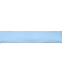 vidaXL Zijslaapkussen 40x145 cm blauw