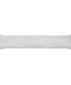 vidaXL Zijslaapkussen 40x145 cm grijs