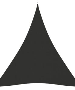 vidaXL Zonnescherm driehoekig 4x5x5 m oxford stof antracietkleurig