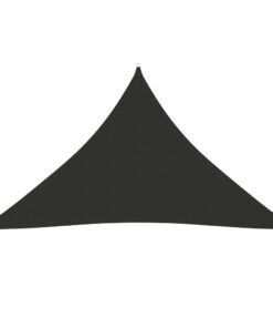 vidaXL Zonnescherm driehoekig 5x5x6 m oxford stof antracietkleurig