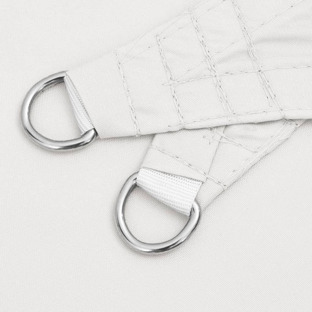 vidaXL Zonnescherm rechthoekig 2,5x3 m oxford stof wit - Image 6