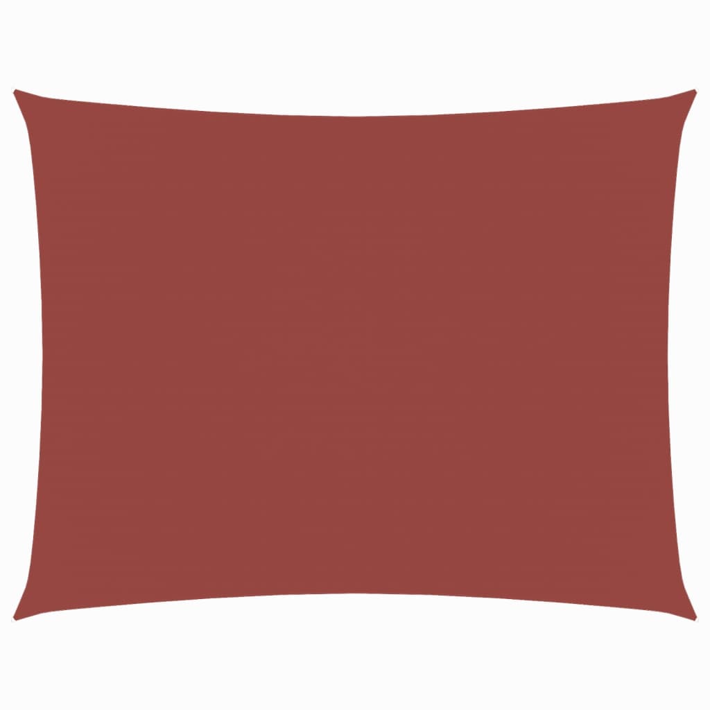 5x4 m oxford stof terracottakleurig