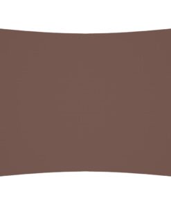 vidaXL Zonnescherm rechthoekig 2x3 m oxford stof bruin