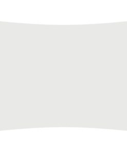 vidaXL Zonnescherm rechthoekig 2x3 m oxford stof wit