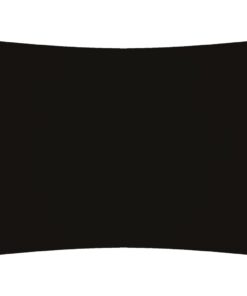 vidaXL Zonnescherm rechthoekig 2x3 m oxford stof zwart