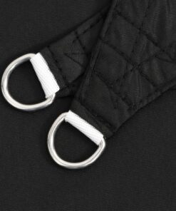 vidaXL Zonnescherm rechthoekig 2x3 m oxford stof zwart