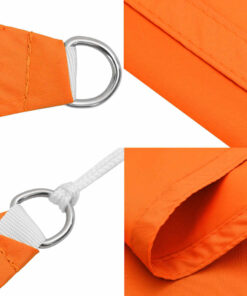 vidaXL Zonnescherm rechthoekig 2x3,5 m oxford stof oranje