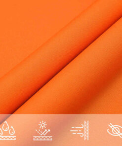 vidaXL Zonnescherm rechthoekig 2x3,5 m oxford stof oranje