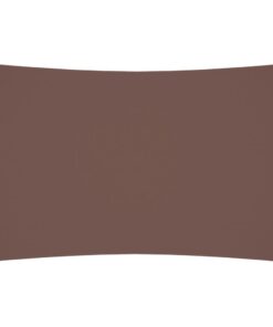 vidaXL Zonnescherm rechthoekig 2x4 m oxford stof bruin
