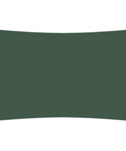 vidaXL Zonnescherm rechthoekig 2x4 m oxford stof donkergroen