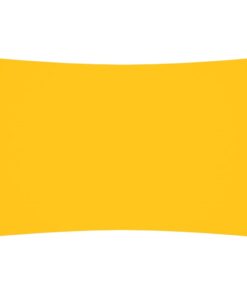 vidaXL Zonnescherm rechthoekig 2x4 m oxford stof geel