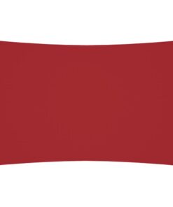 vidaXL Zonnescherm rechthoekig 2x4 m oxford stof rood