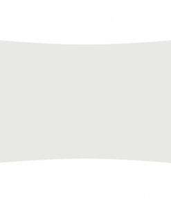 vidaXL Zonnescherm rechthoekig 2x4 m oxford stof wit