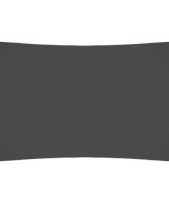 vidaXL Zonnescherm rechthoekig 2x5 m oxford stof antracietkleurig