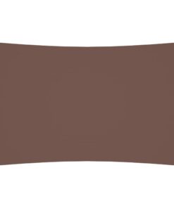 vidaXL Zonnescherm rechthoekig 2x5 m oxford stof bruin